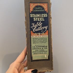 Vintage Stainless Steel Table Cutlery Set